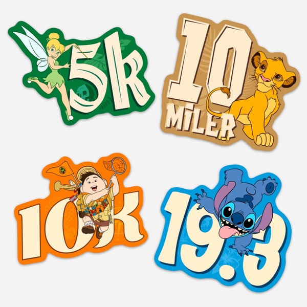 Springtime Surprise Weekend Distance Stickers 2024