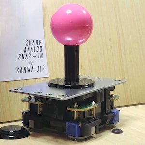 Analog Joystick For Arcade Sticks- Sharp Analog Snap-In JLF ADDON