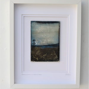 Mixed Media Framed Abstract by C. Damien Fox