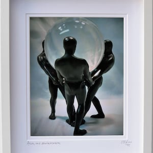 Limited Edition Framed Male Figurative Photography by C. Damien Fox