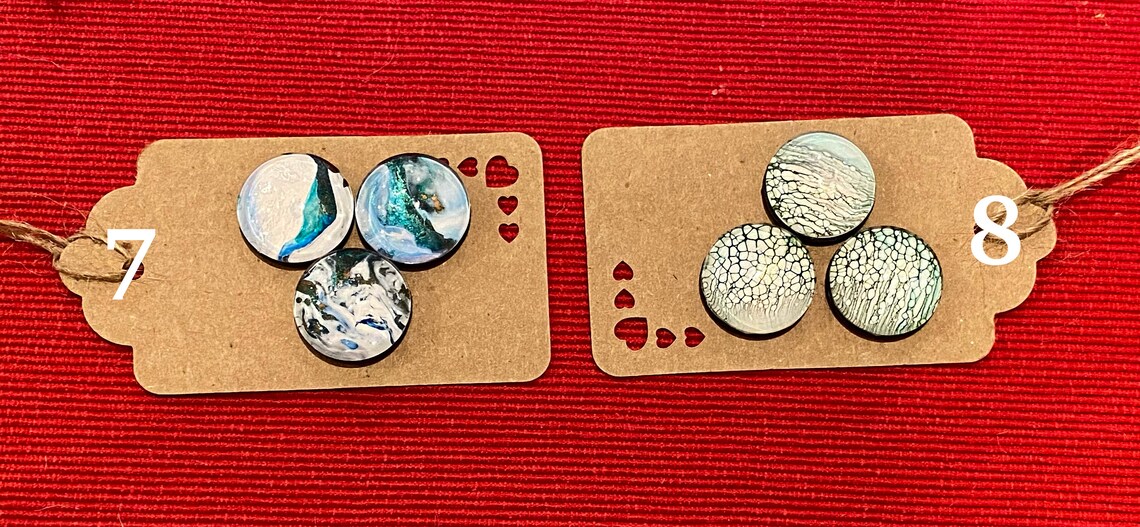 Fluid Acrylic Art Colourful Acrylic Fridge Etsy