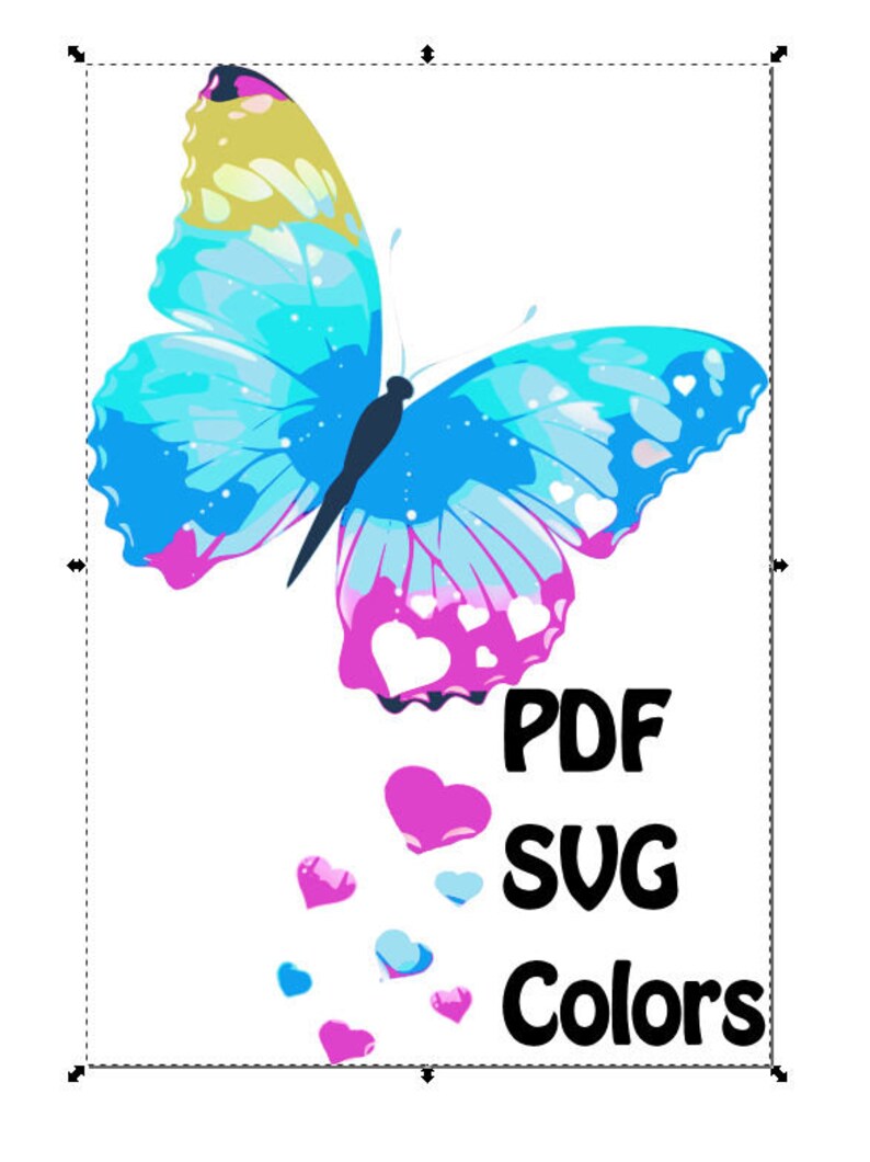 Free Free 197 Rainbow Butterfly Svg SVG PNG EPS DXF File