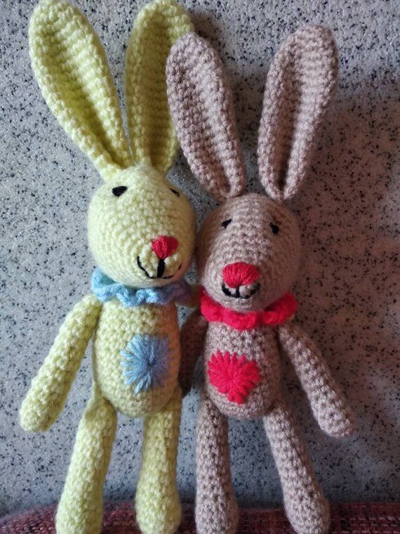 crochet bunny doll