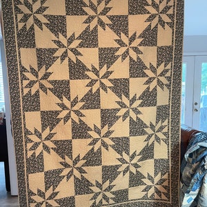 Hunter star quilt