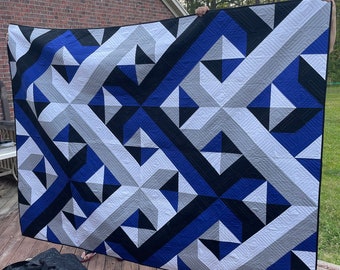 Geometrischer Quilt