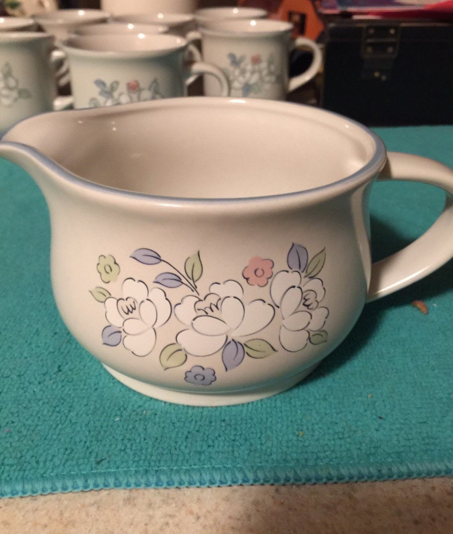 ChantillyFleur De Lune Hearthside Handcrafted Stoneware. SEE Etsy