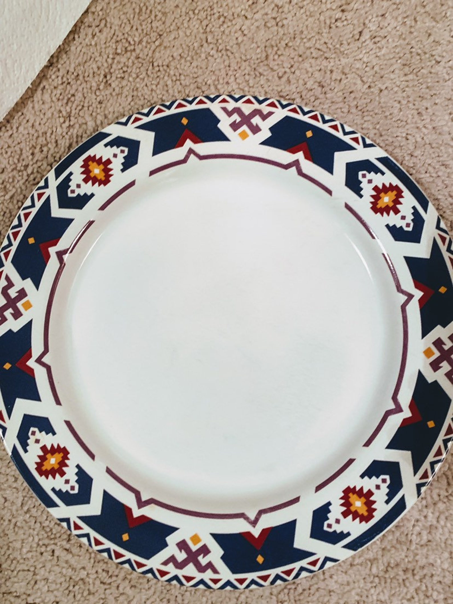 Blue Ridge by International Dinner Plate Etsy