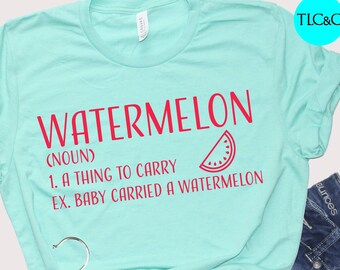 FOECBIR I Carried A Watermelon Baby Boys 100% Cotton T-Shirts Newborn 
