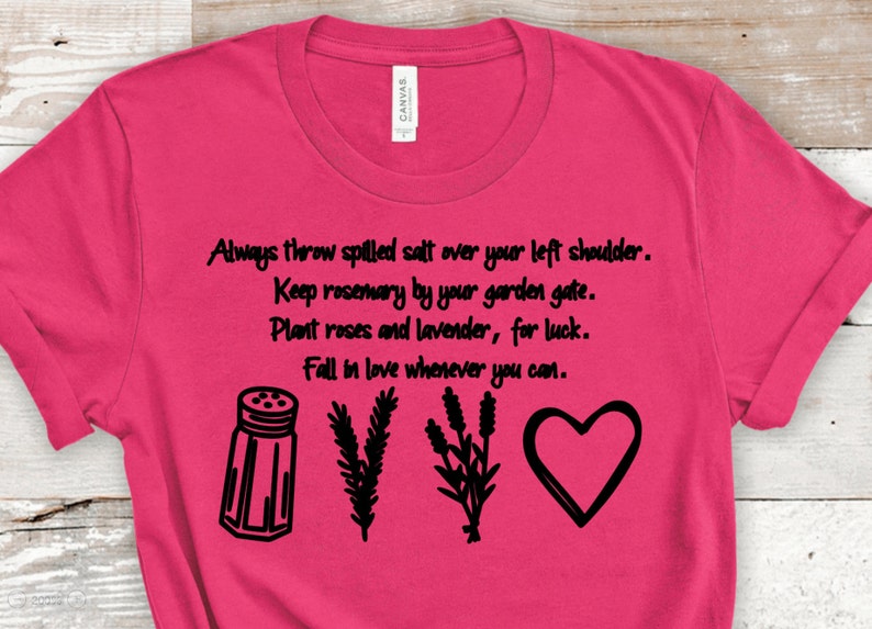 Always throw salt over your left shoulder SVG Etsy