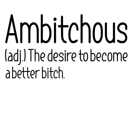 Ambitchous definition svg Funny svg Wine Tumbler Quotes svg png Ambitchous svg