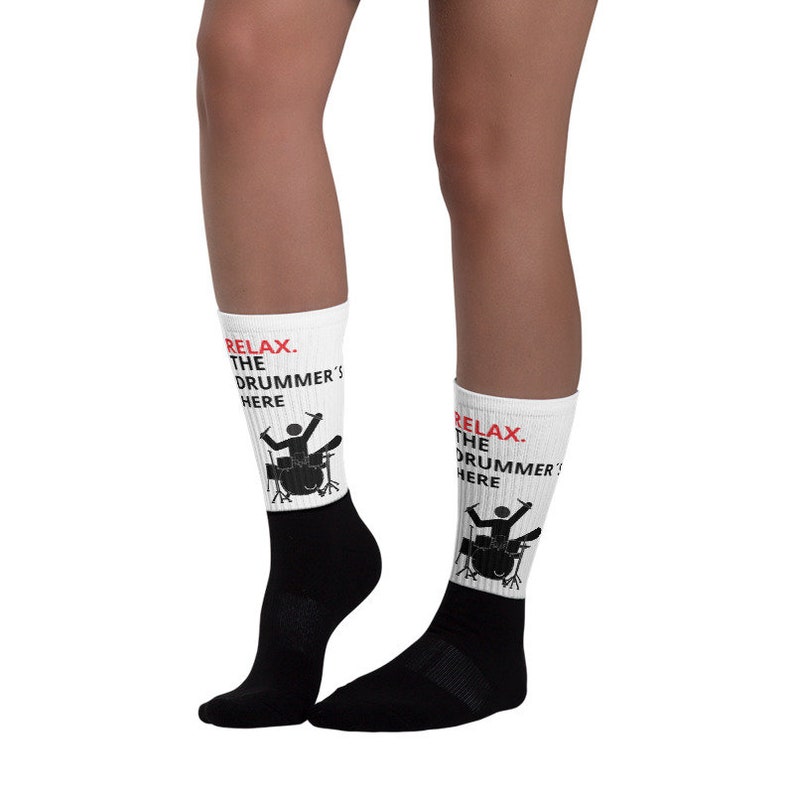 Drummer Gift, Funny Drummer Socks, Funny Drummer Gift, Band Gift, Drums