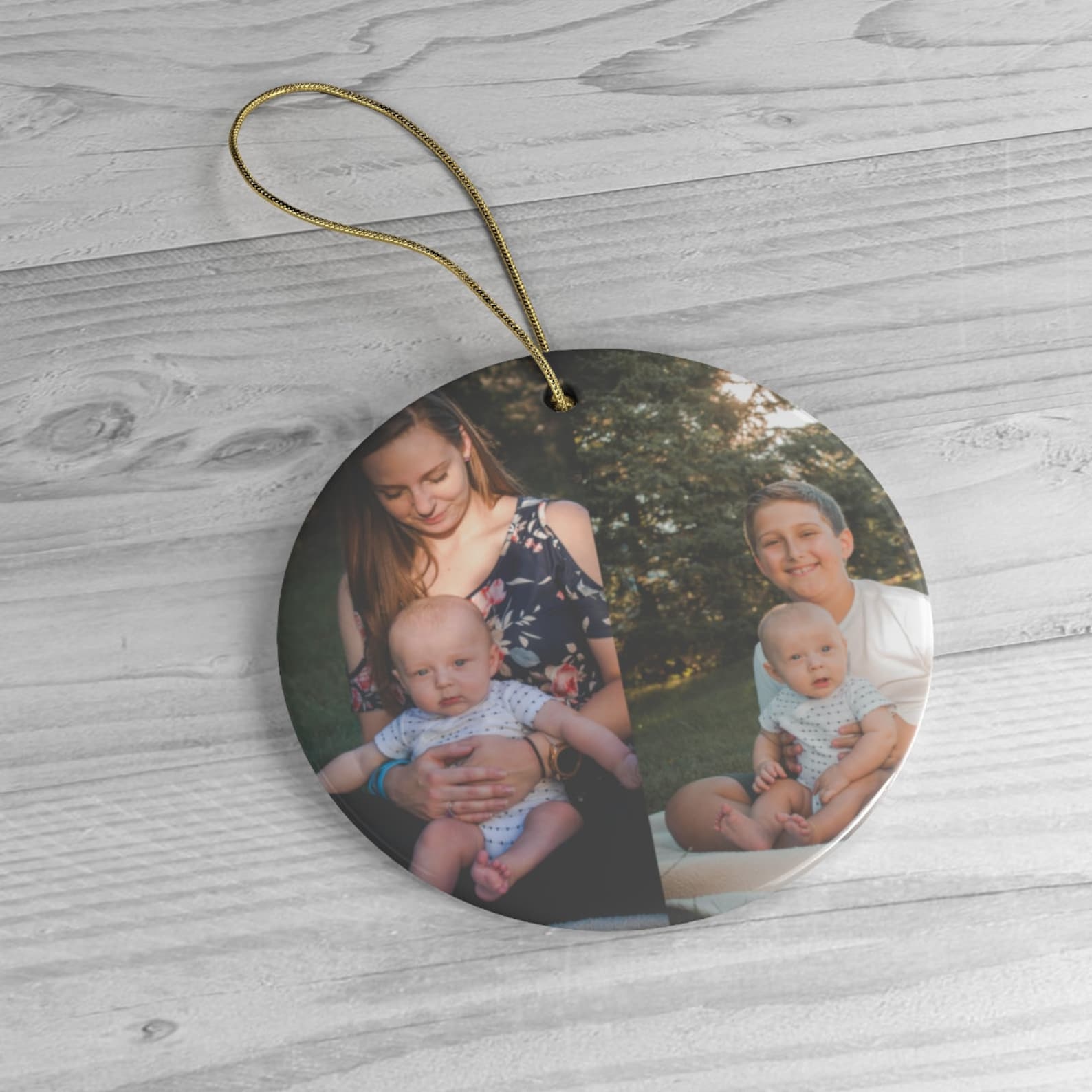 Personalized Ceramic Ornament Personalized Tree Decoration | Etsy