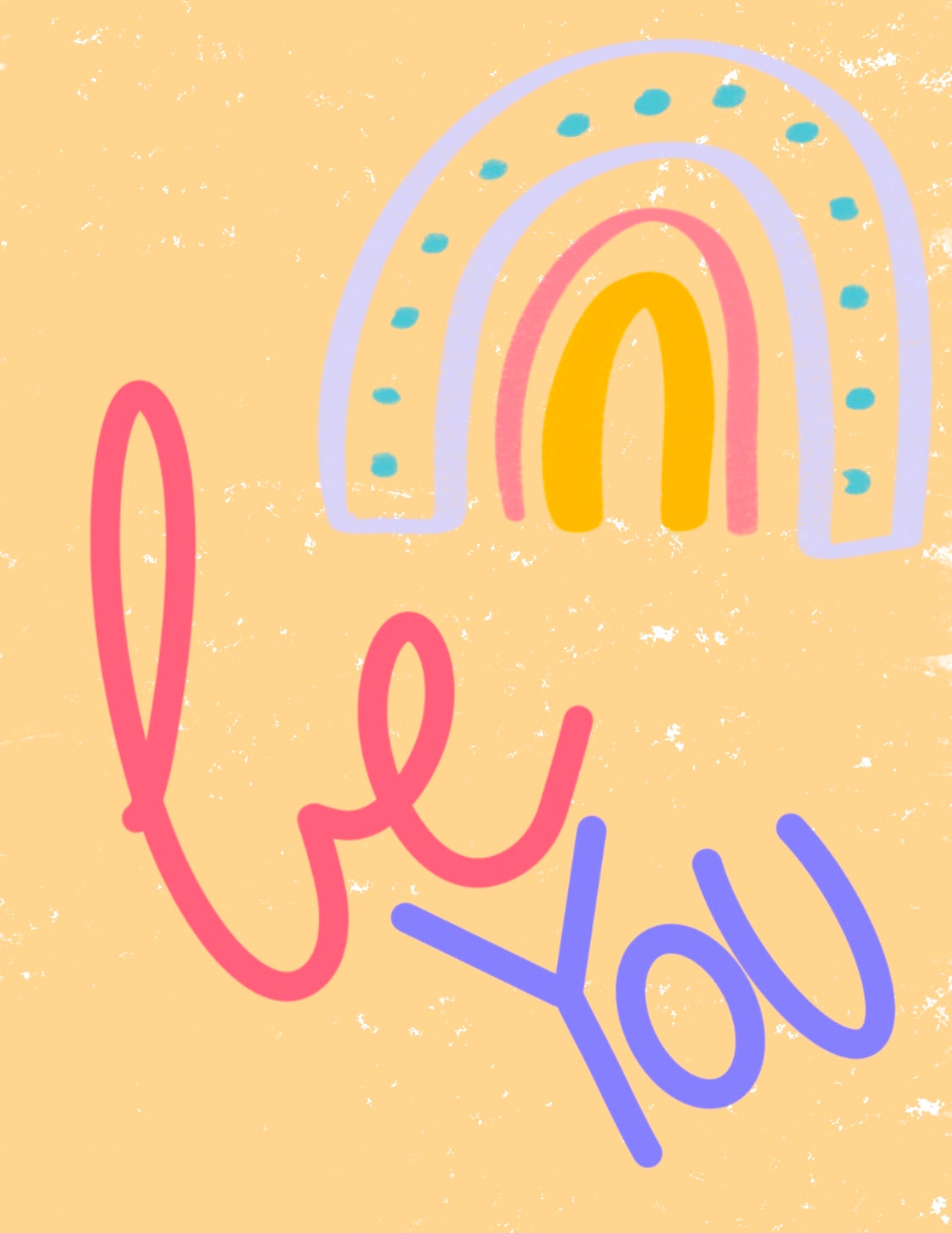 BE YOU digital printable / wall art / wall hanging / Etsy