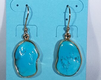 Turquoise Earrings - Drop - Alchemia