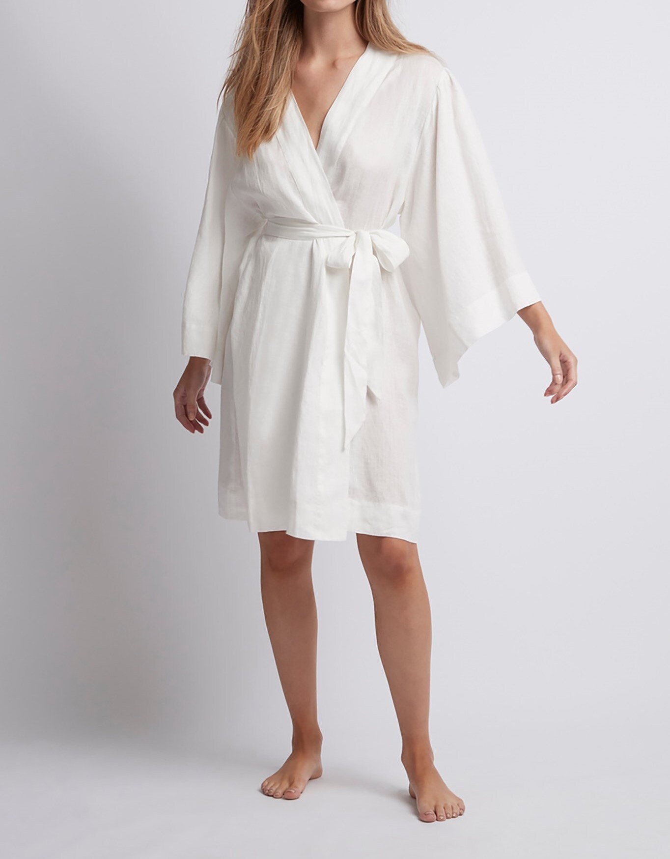 Linen Robe Unisex Linen Robe Pure Linen White Pure Linen Etsy