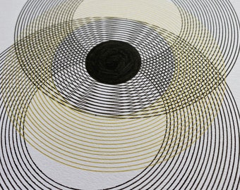 The Eye_Trinity_Vesica Piscis_Monade_Sacred Geometry Drawing