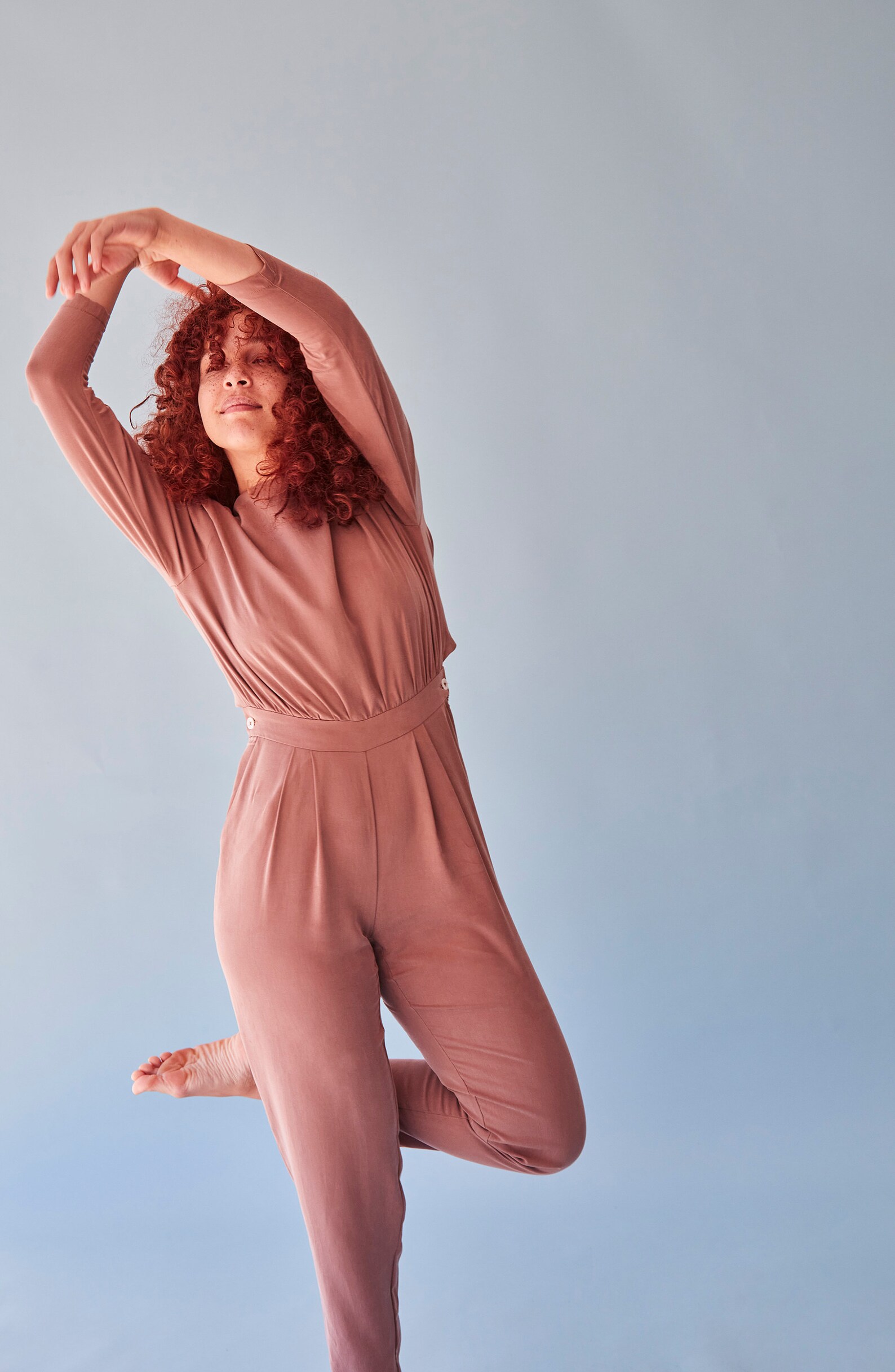 Toiletfriendly Jumpsuit in Rose TENCEL™ Etsy Canada