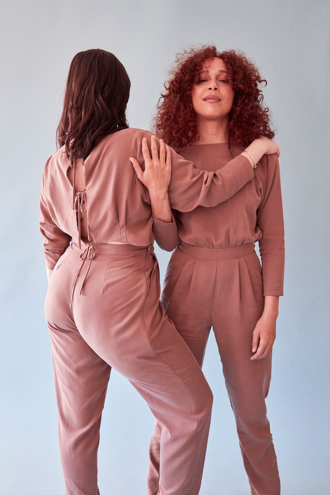 Toiletfriendly Jumpsuit in Rose TENCEL™ Etsy Canada