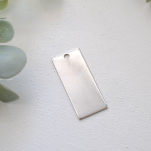 Stainless Steel Rectangle Stamping or Engraving Blank