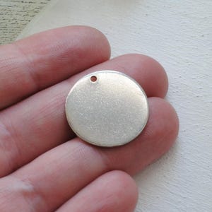 Stainless Steel Round Stamping Blank 20mm