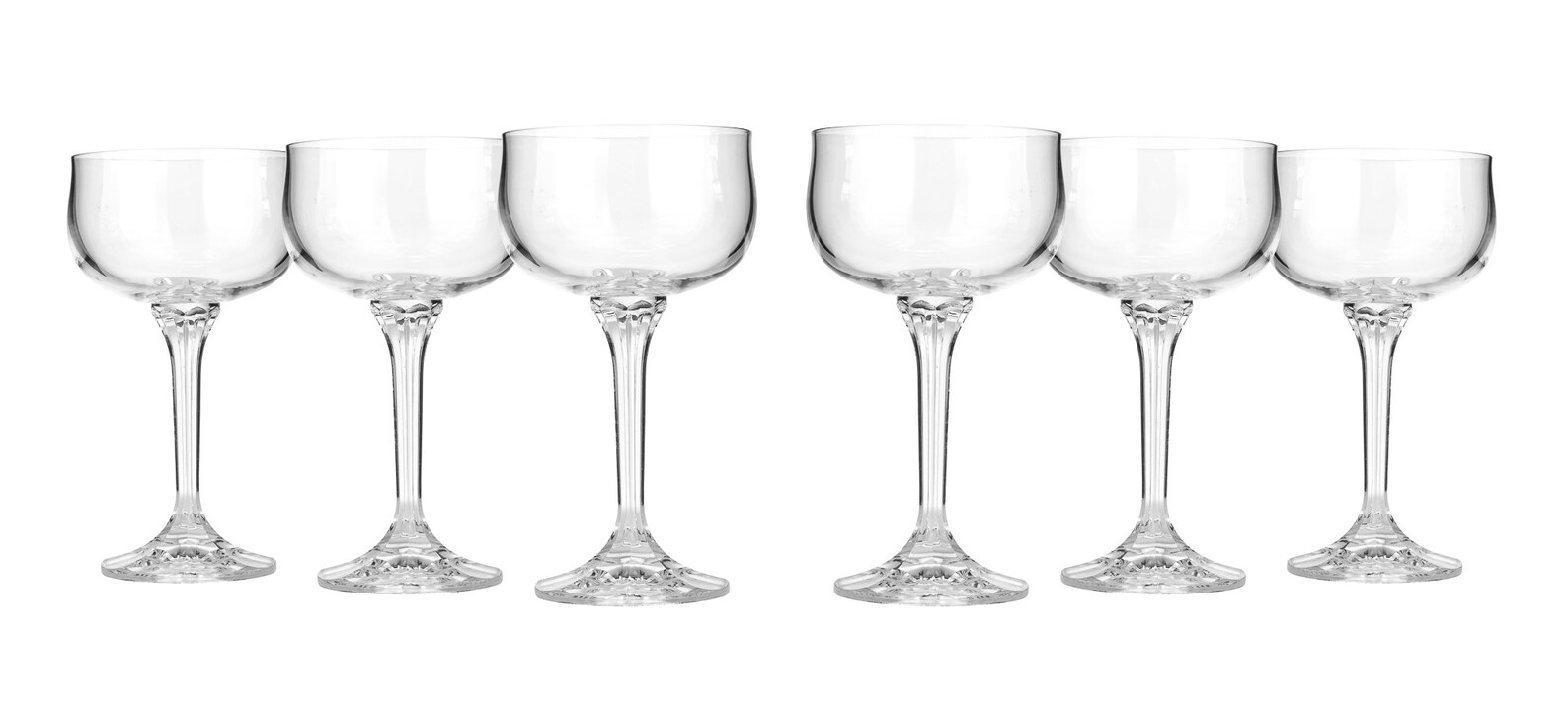 Bohemia Glass Oldfashioned Champagne Flute Crystal Clear Etsy