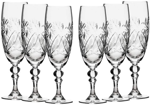 Neman Glassworks Gb6701 6 Oz Hand Made Vintage Russian Crystal Etsy Hong Kong