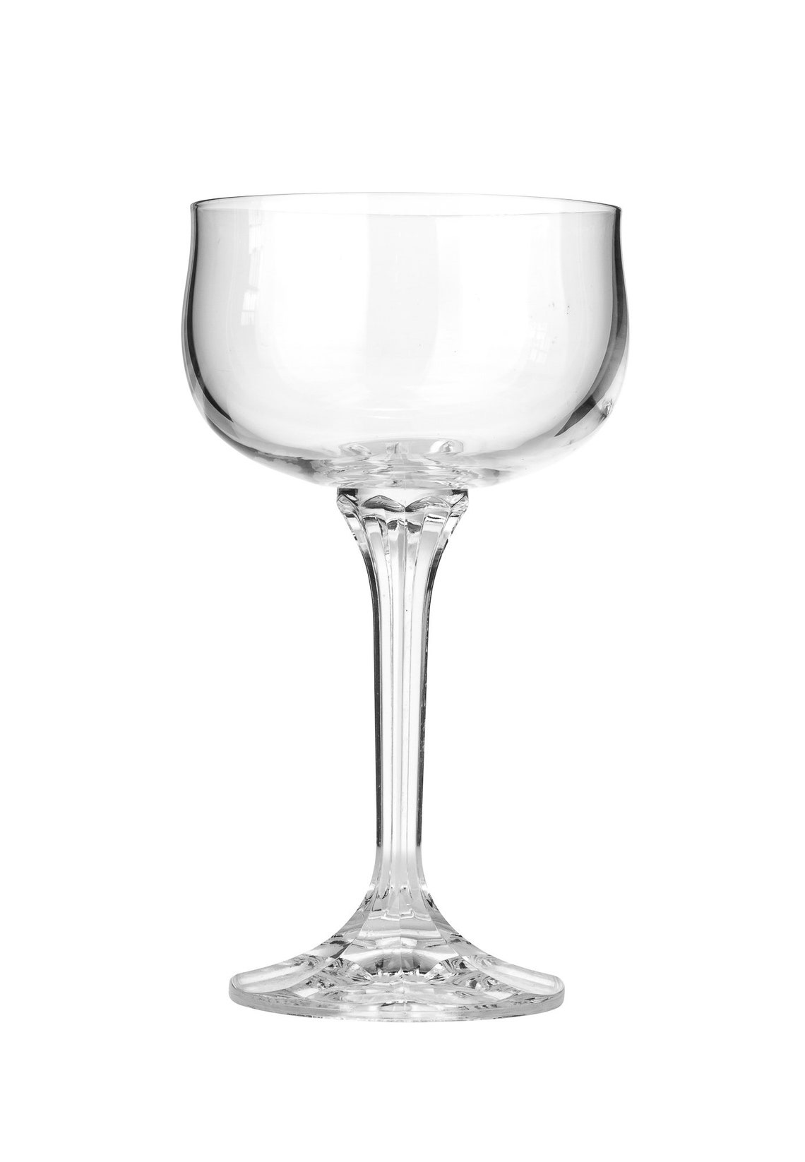 Bohemia Glass Oldfashioned Champagne Flute Crystal Clear Etsy