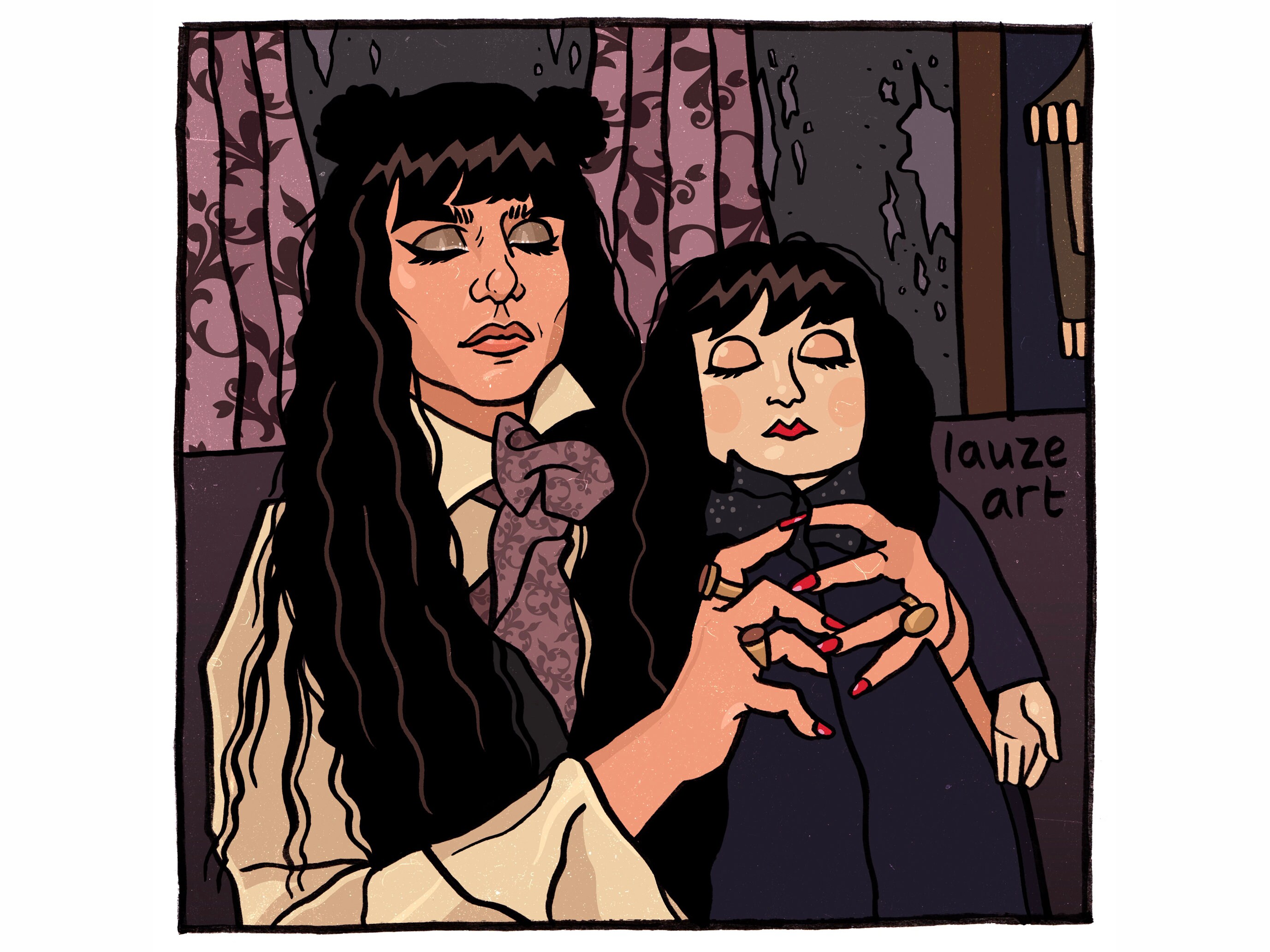 Nadja and Nadja Doll What We Do in the Shadows Square - Etsy