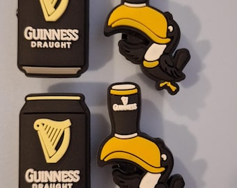 Guinness set of 4 shoe charms