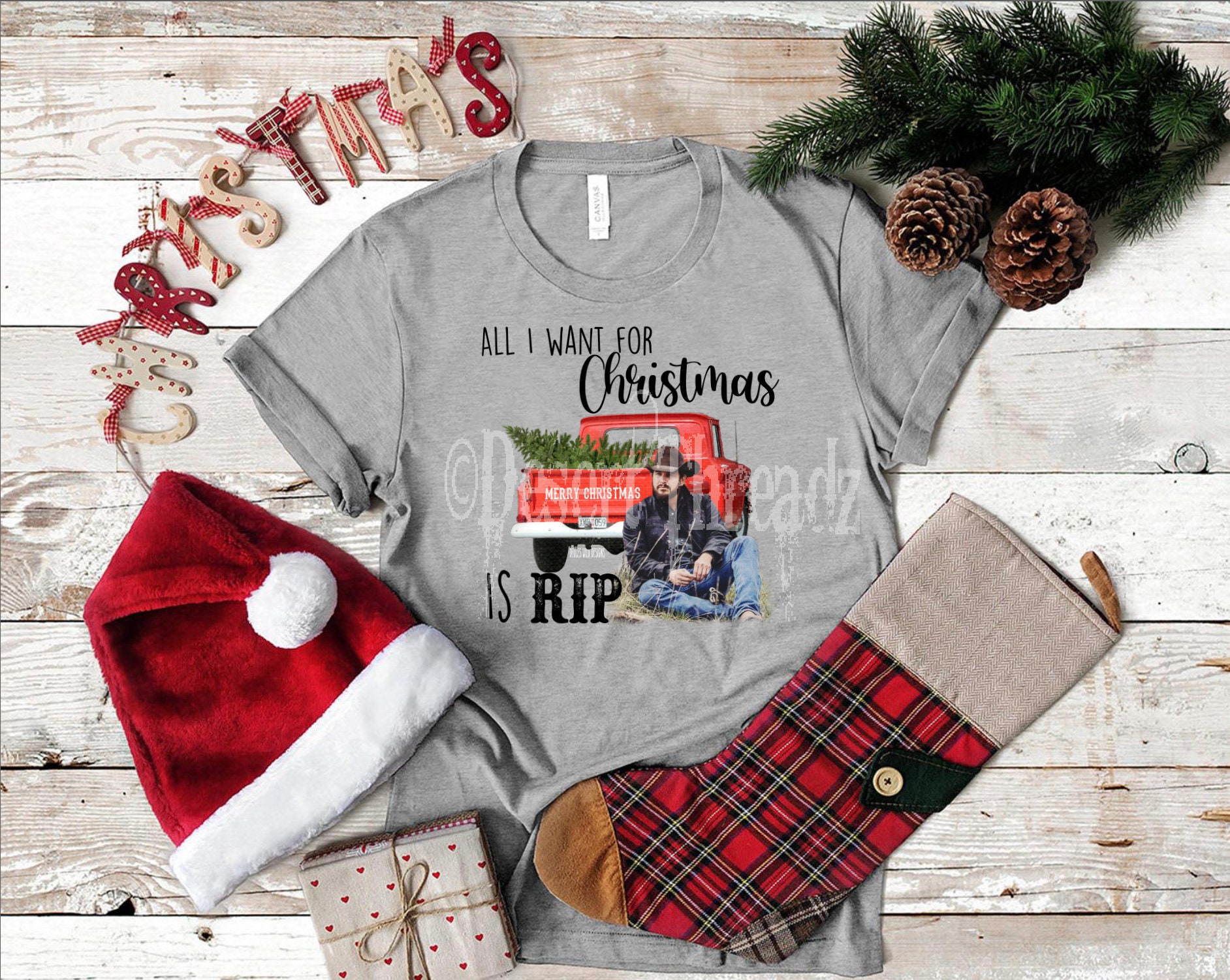 all i want for christmas is rip shirt