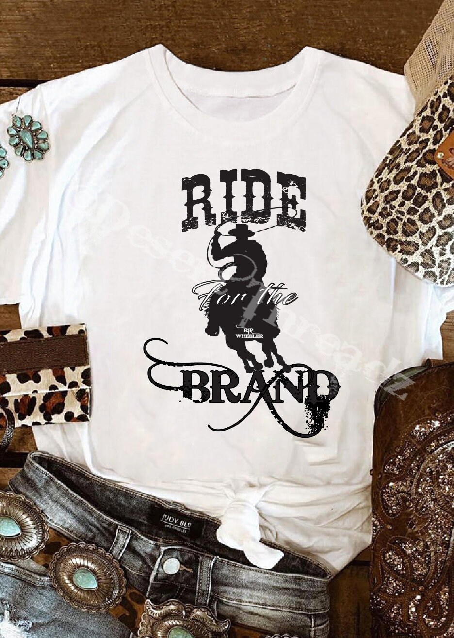 Ride for the Brand Rip Wheeler Yellowstone Tv show Rip Tee Etsy