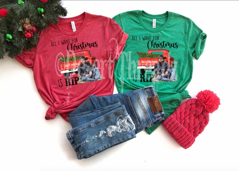 all i want for christmas is rip shirt