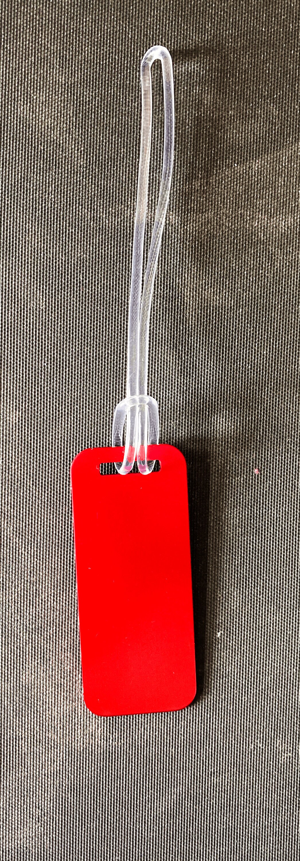 Personalized Metal Luggage Tags Assorted Colors Custom Etsy