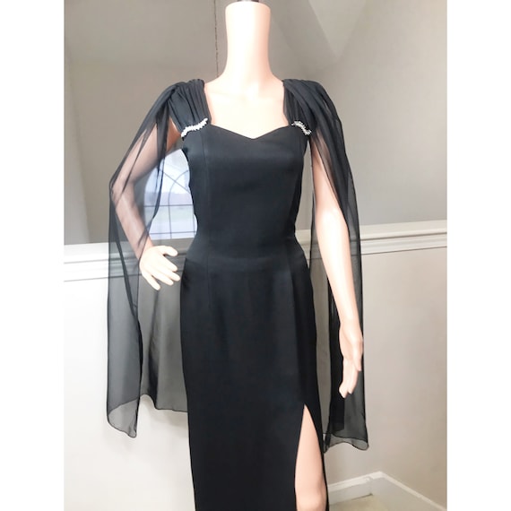 Long black dress