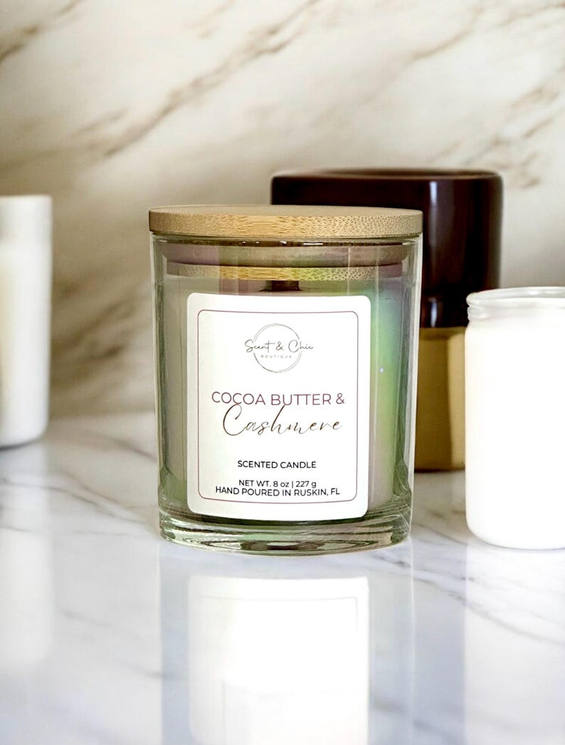Cocoa Butter and Cashmere Candle - Thumbnail 3