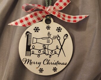 Hairstylist - Merry Christmas ornament