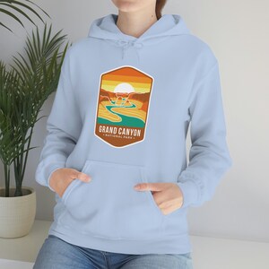 Grand Canyon National Park Unisex Heavy Blend Hooded Sweatshirt image 4