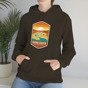 Grand Canyon National Park Unisex Heavy Blend Hooded Sweatshirt image 3