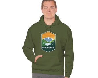 Rocky Mountain National Park - Unisex Heavy Blend Hooded Sweatshirt