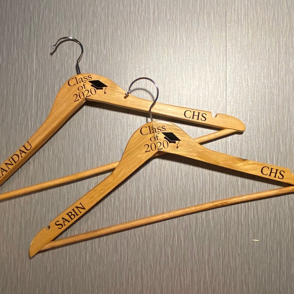 Graduation Hanger,  Custom Hanger, Graduation gift, Open house