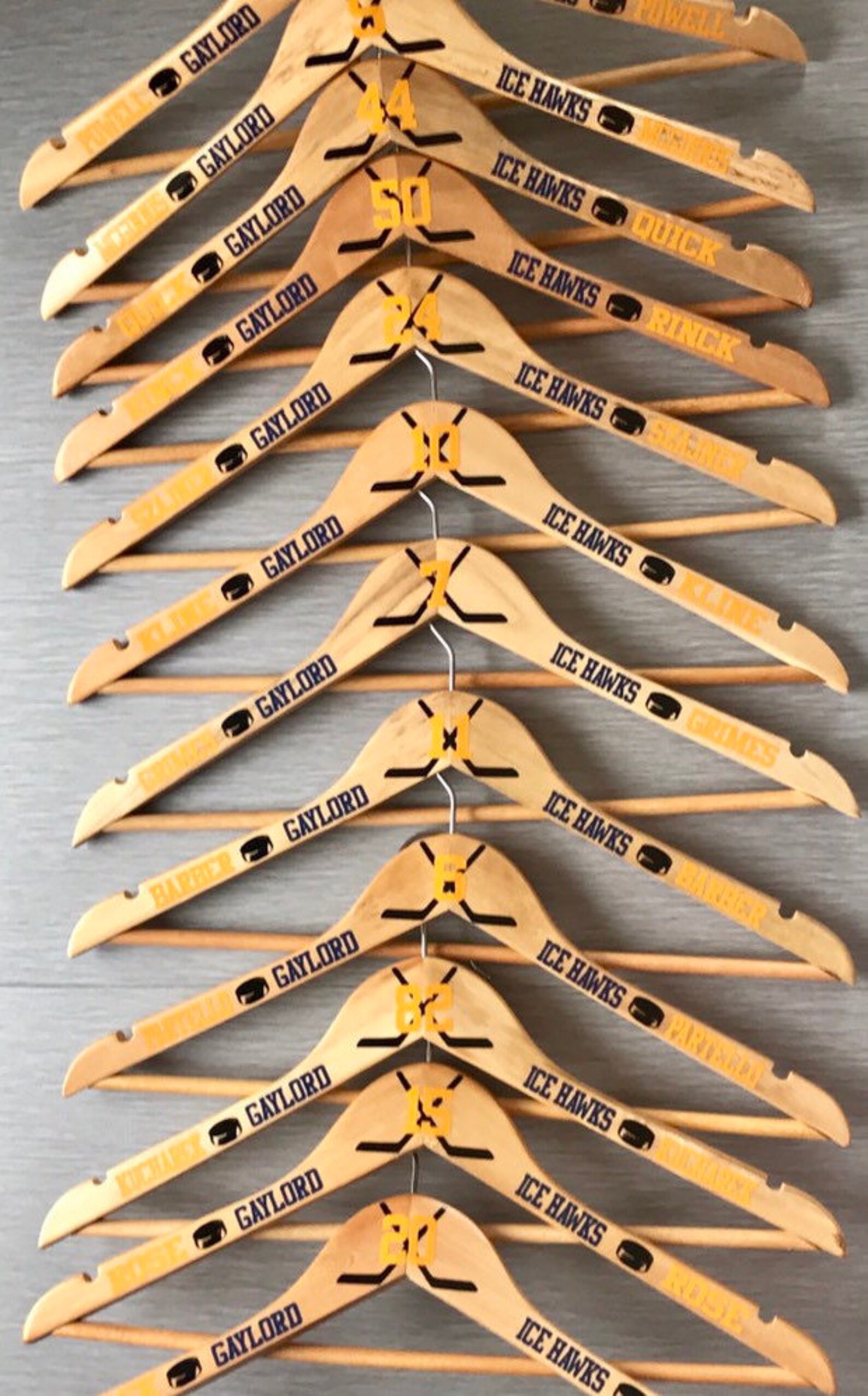 Personalized sport hangers Custom hangers Basketball Etsy
