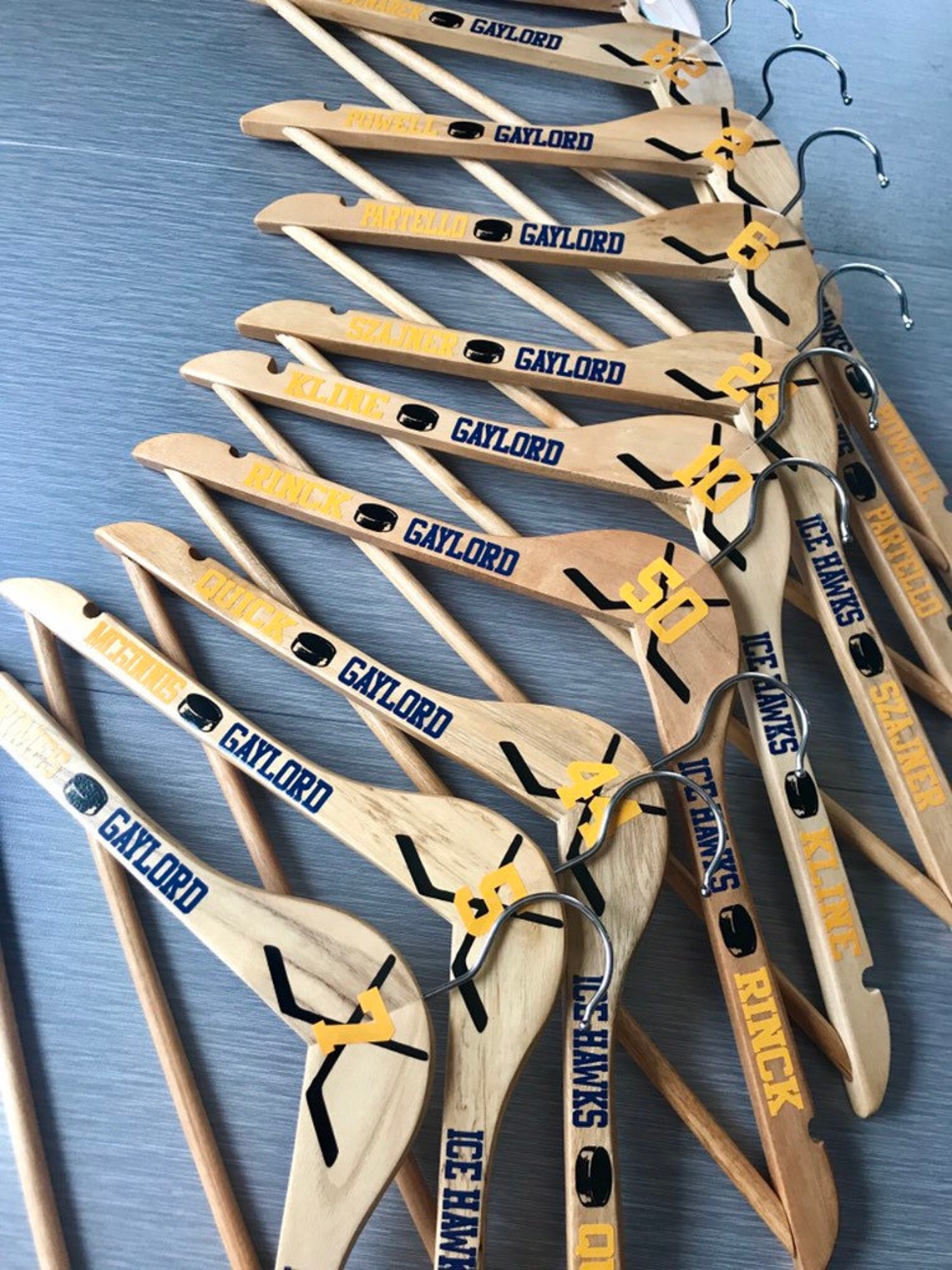 Personalized sport hangers Custom hangers Basketball Etsy