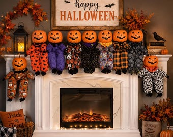 Create Your Own Pumpkin Man, Custom Pumpkin Man