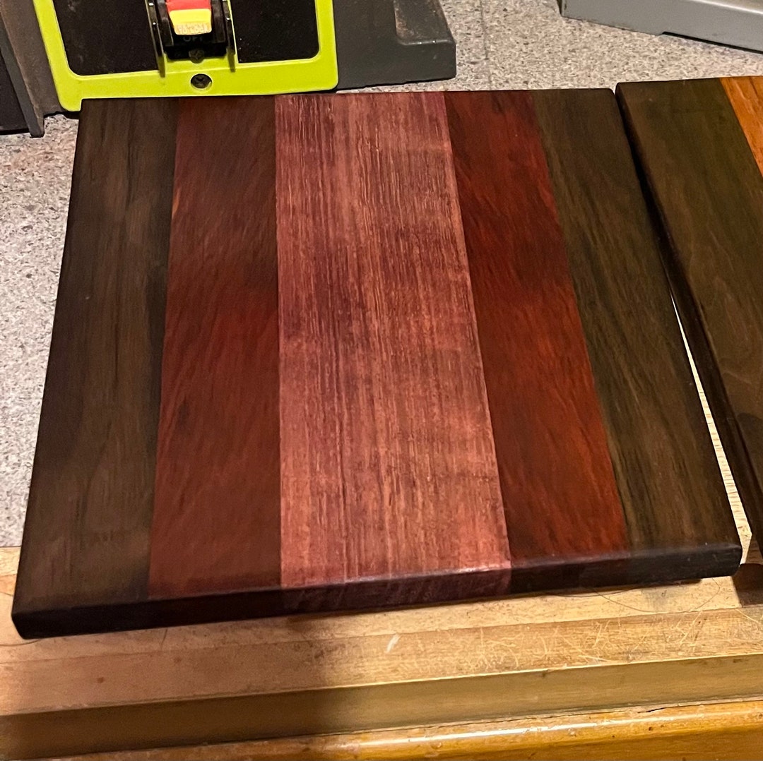 Exotic Wood Face Grain Cutting Board. Walnut Chatekok and Etsy