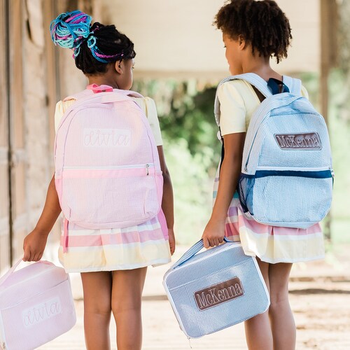 Kids Lunch Bag Matching Backpack Rainbow Backpack Etsy