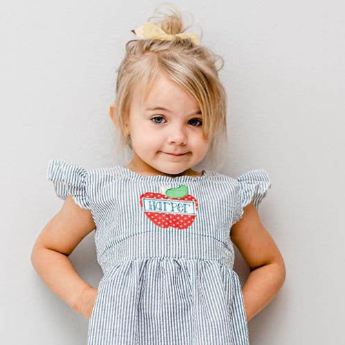 Girls School Outfit First Day of School Outfit Kindergarten Etsy