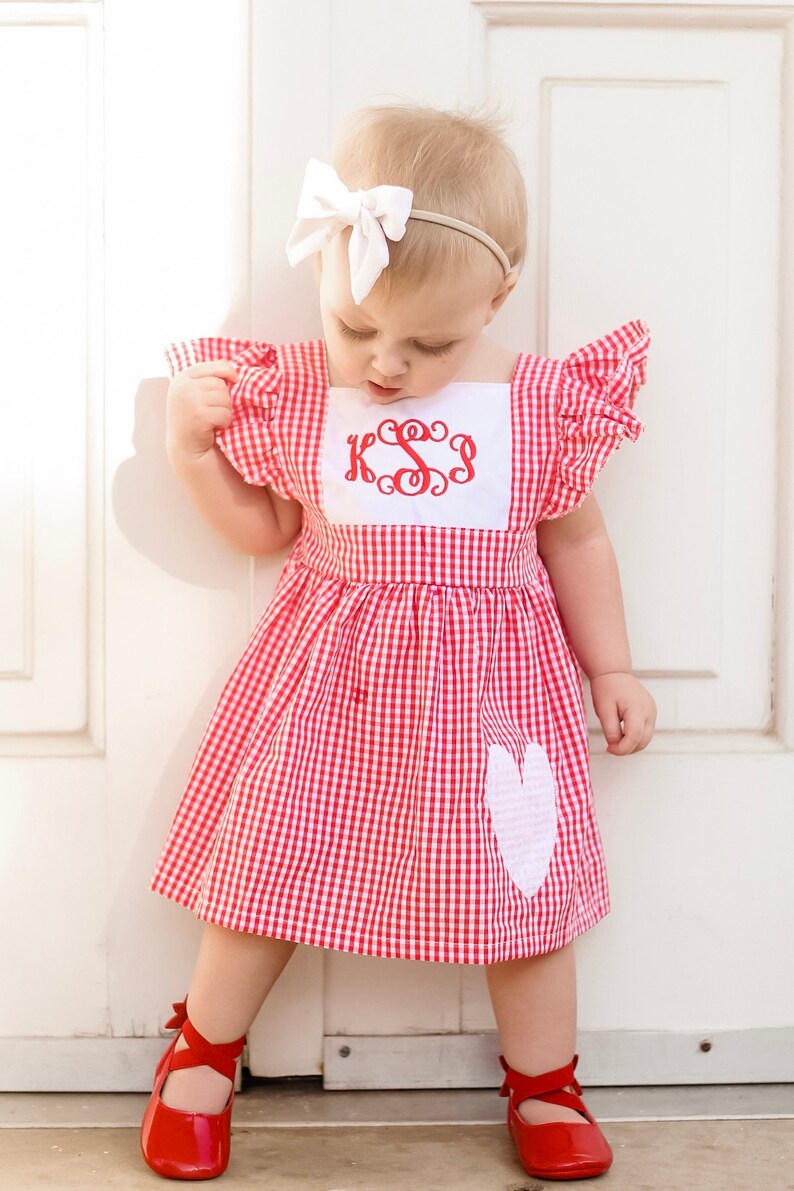 Valentines Outfit for Girls Toddler Girl Valentines Dress Etsy