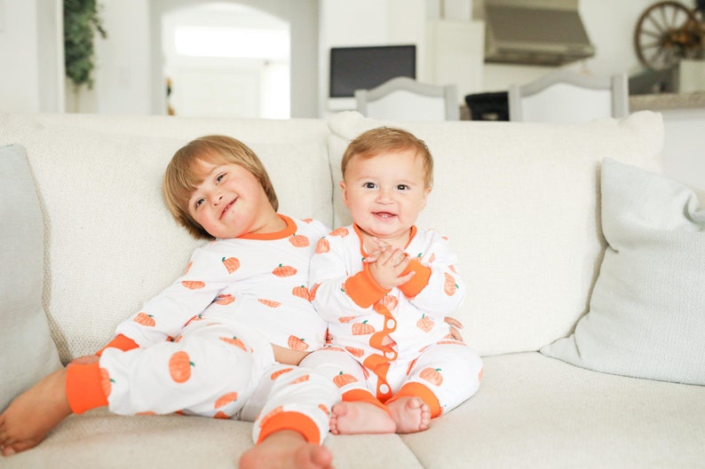 matching fall family pajamas