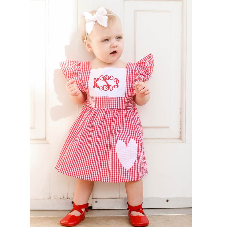 Valentines Outfit for Girls Toddler Girl Valentines Dress Etsy