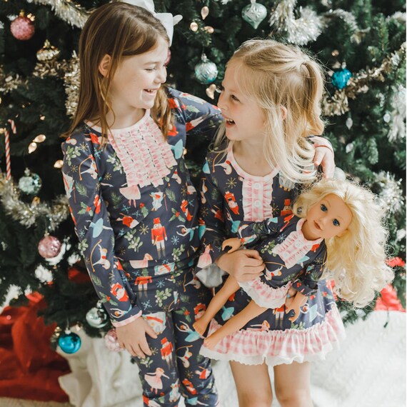 Christmas Pajamas for Girls Nutcracker Nightgown Etsy
